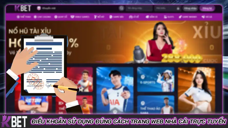 Điều khoản sử dụng đúng cách trang web nhà cái trực tuyến Điều khoản sử dụng đúng cách trang web nhà cái trực tuyến