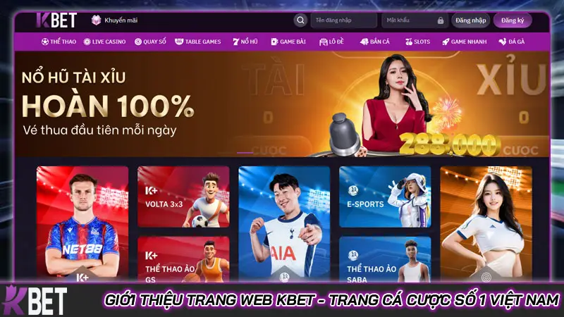 Giới thiệu trang web Kbet - Trang cá cược số 1 Việt Nam Giới thiệu trang web Kbet - Trang cá cược số 1 Việt Nam