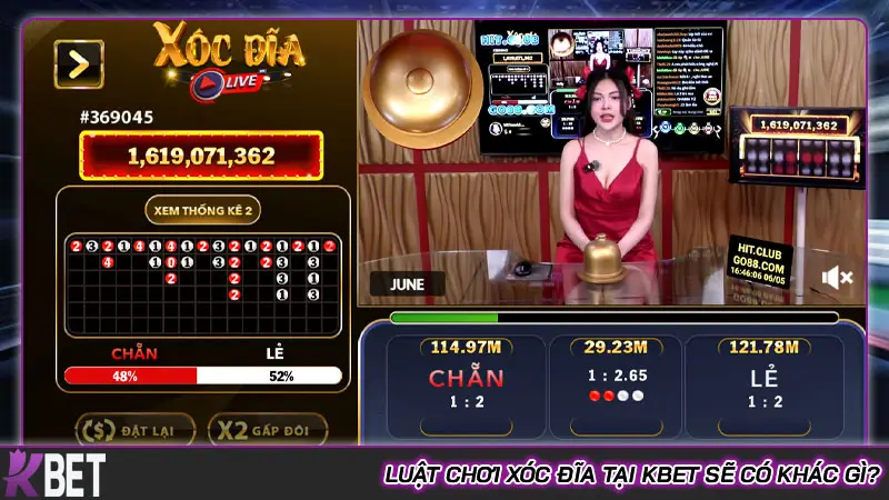 Xóc đĩa Kbet | Top 1 trong cá trò chơi casino online hấp dẫn Luật chơi xóc đĩa tại Kbet sẽ có khác gì?