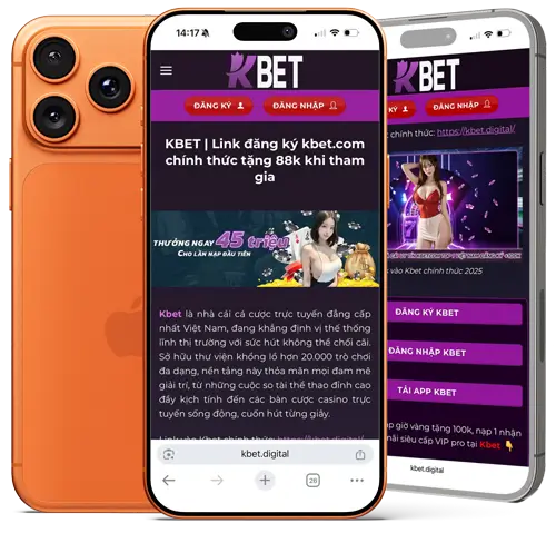 Kbet trên Iphone 17